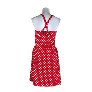 Unisex Marimekko - Tricot dress, size 38 - Red (2)