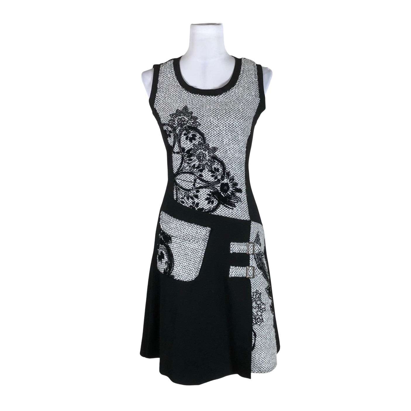 Unisex Desigual - Tricot dress, size 36 - Black (1)