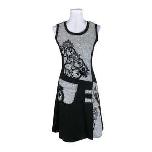 Unisex Desigual - Tricot dress, size 36 - Black (1)