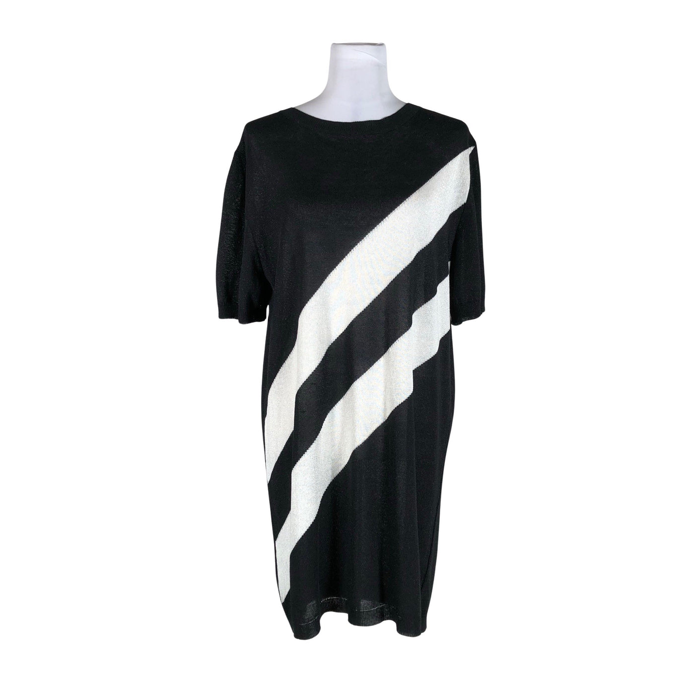 Unisex Lindex - Knit dress, size 38 - Black (1)