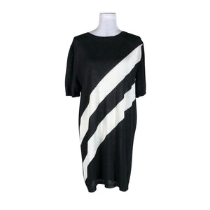 Unisex Lindex - Knit dress, size 38 - Black (1)