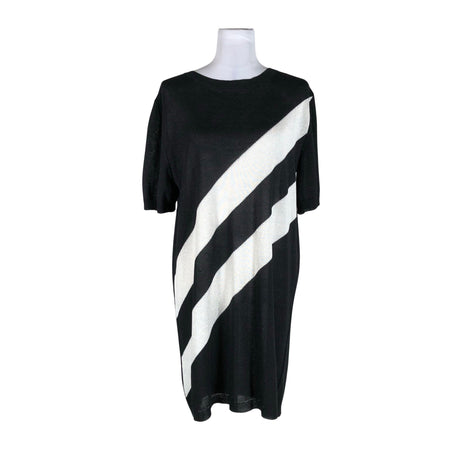 Unisex Lindex - Knit dress, size 38 - Black ()