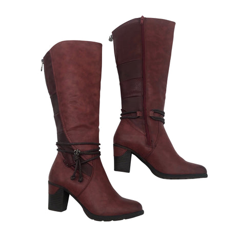 Unisex Rieker - Boots, size 37 - Wine red ()