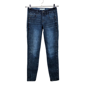 Unisex Red Button - Jeans, size 34 - Blue (1)