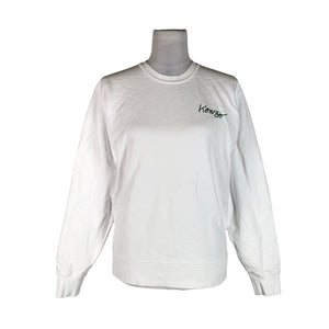 Kenzo - Dressikangast pluus, suurus 36 - Valge