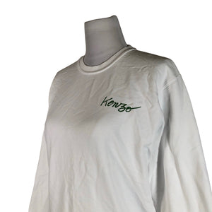 Kenzo - Dressikangast pluus, suurus 36 - Valge