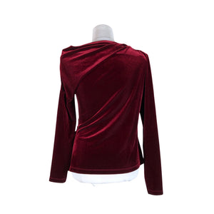 Unisex Lauren Ralph Lauren - Party shirt, size 38 - Wine red (2)