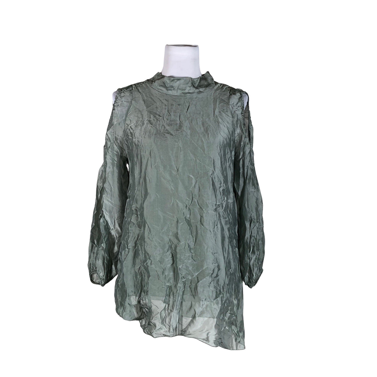 Unisex Bohemiana - Schiffon tunic, size 36 - Gray (1)