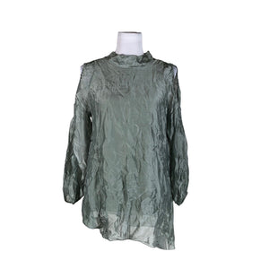 Unisex Bohemiana - Schiffon tunic, size 36 - Gray (1)
