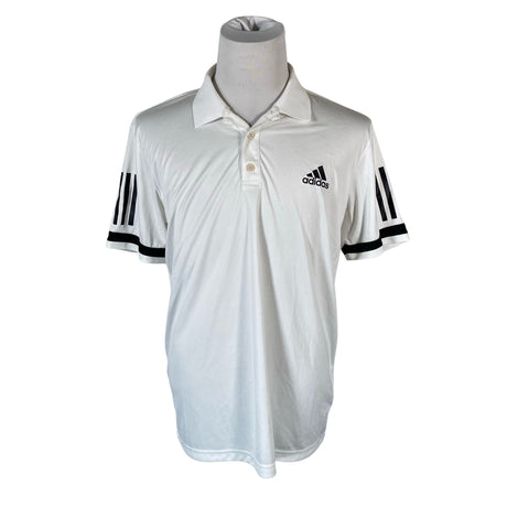 Unisex Adidas - Sports shirt, short sleeve, size L - White ()