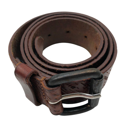 Unisex Diesel - Leather belt, size No size - Brown ()