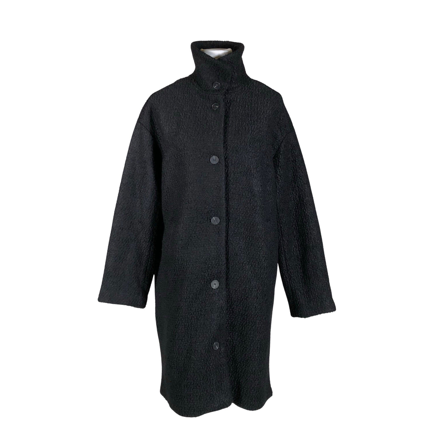 Unisex Lindex - Wool coat, size 36 - Black (1)