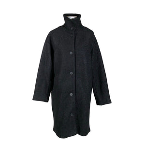 Unisex Lindex - Wool coat, size 36 - Black (1)