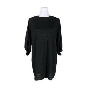 Unisex Nanso - Tricot tunic, size 38 - Black (1)