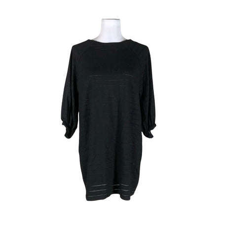 Unisex Nanso - Tricot tunic, size 38 - Black ()