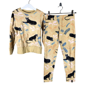 Unisex Aarrelabel - Sweatshirt, size 122 - 128 - Yellow (1)