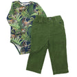 Unisex Molo Kids - Velvet pants, size 74 - 80 - Green ()