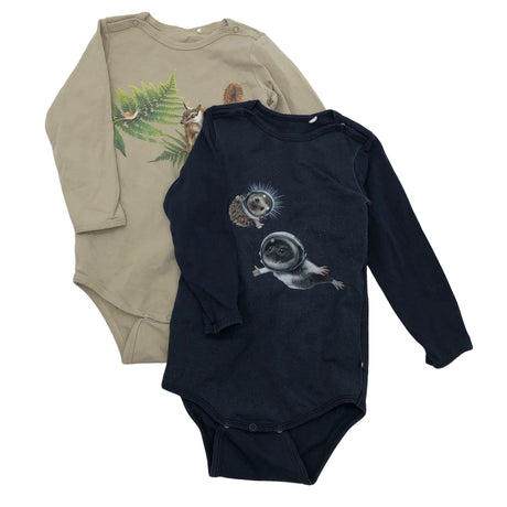 Unisex Molo Kids - Body, size 80 - 86 - Green ()