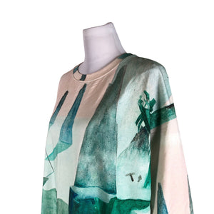 Unisex Papu - Sweatshirt dress, size 38 - Green (3)