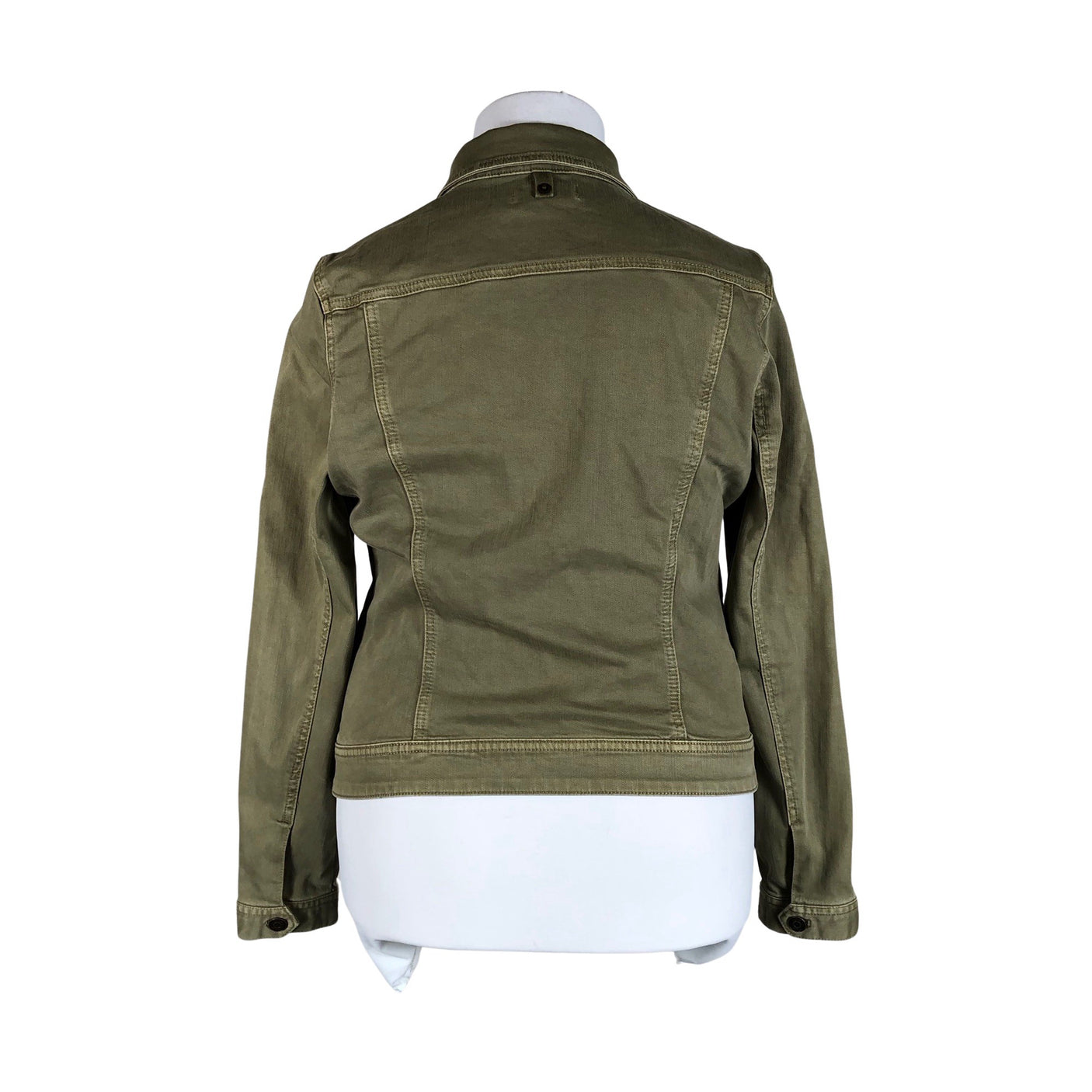 Unisex s.Oliver - Denim jacket, size 42 - Green (2)