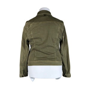 Unisex s.Oliver - Denim jacket, size 42 - Green (2)