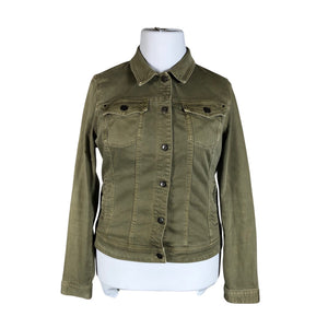 Unisex s.Oliver - Denim jacket, size 42 - Green (1)
