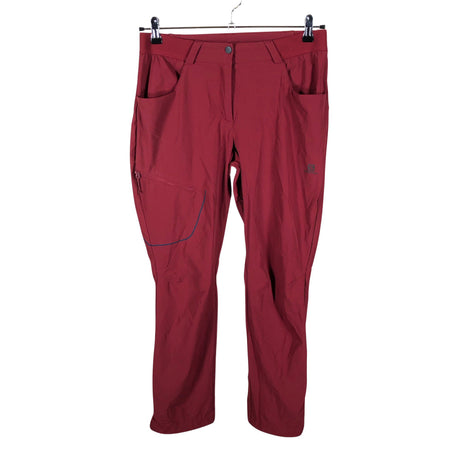 Unisex Salomon - Outdoor pants, size 40 - Wine red ()