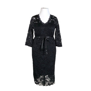 Unisex Mama Licious - Party dress, size 42 - Black (1)