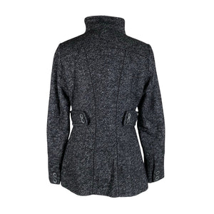 Unisex MasCara - Wool coat, size 40 - Gray (2)