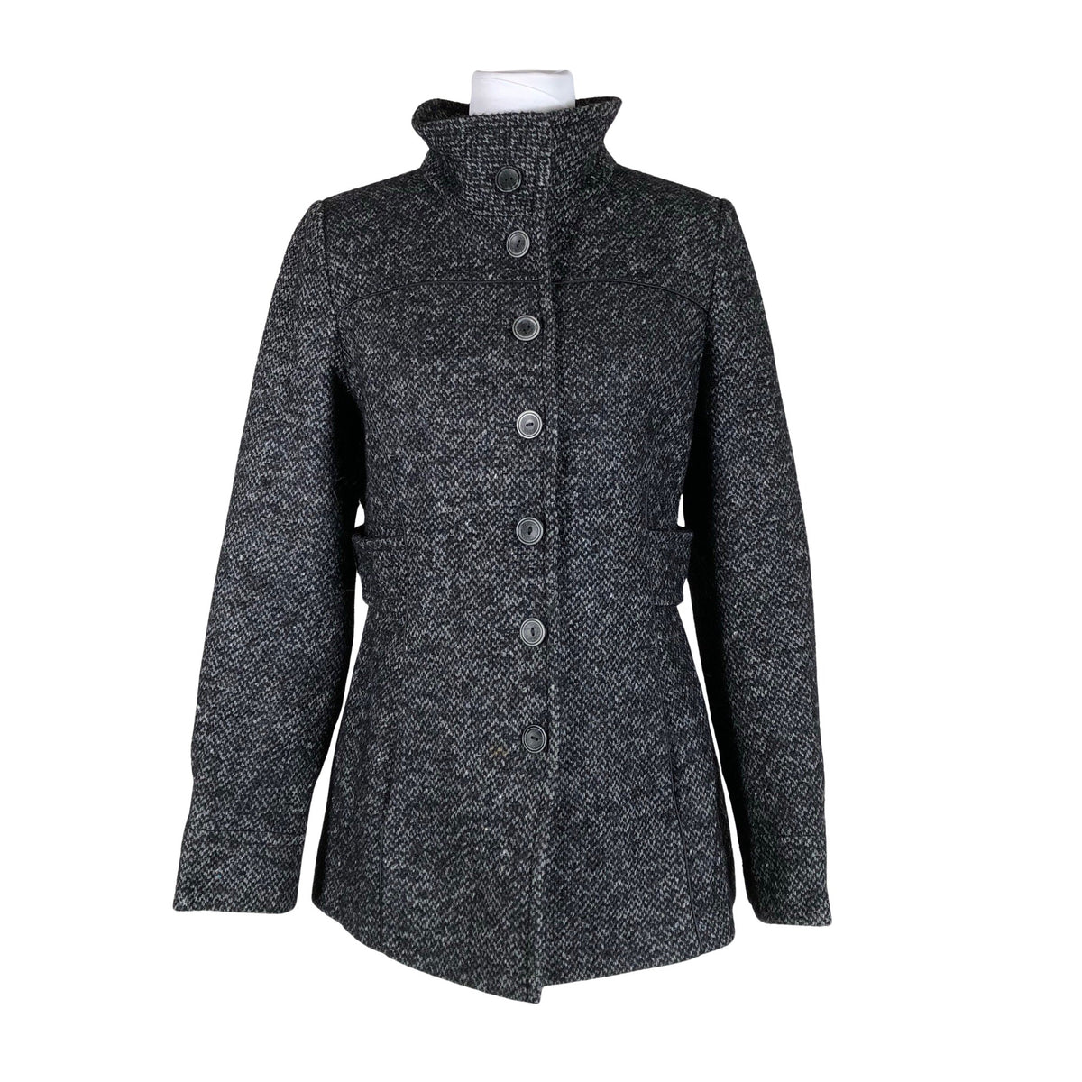 Unisex MasCara - Wool coat, size 40 - Gray (1)