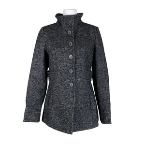 Unisex MasCara - Wool coat, size 40 - Gray (1)