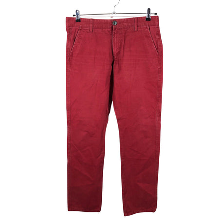 Unisex Selected - Chinos, size W34 - Wine red ()
