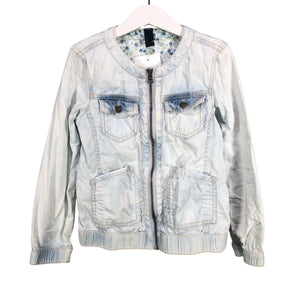 Unisex Benetton - Denim jacket, size 116 - 122 - Light blue (1)