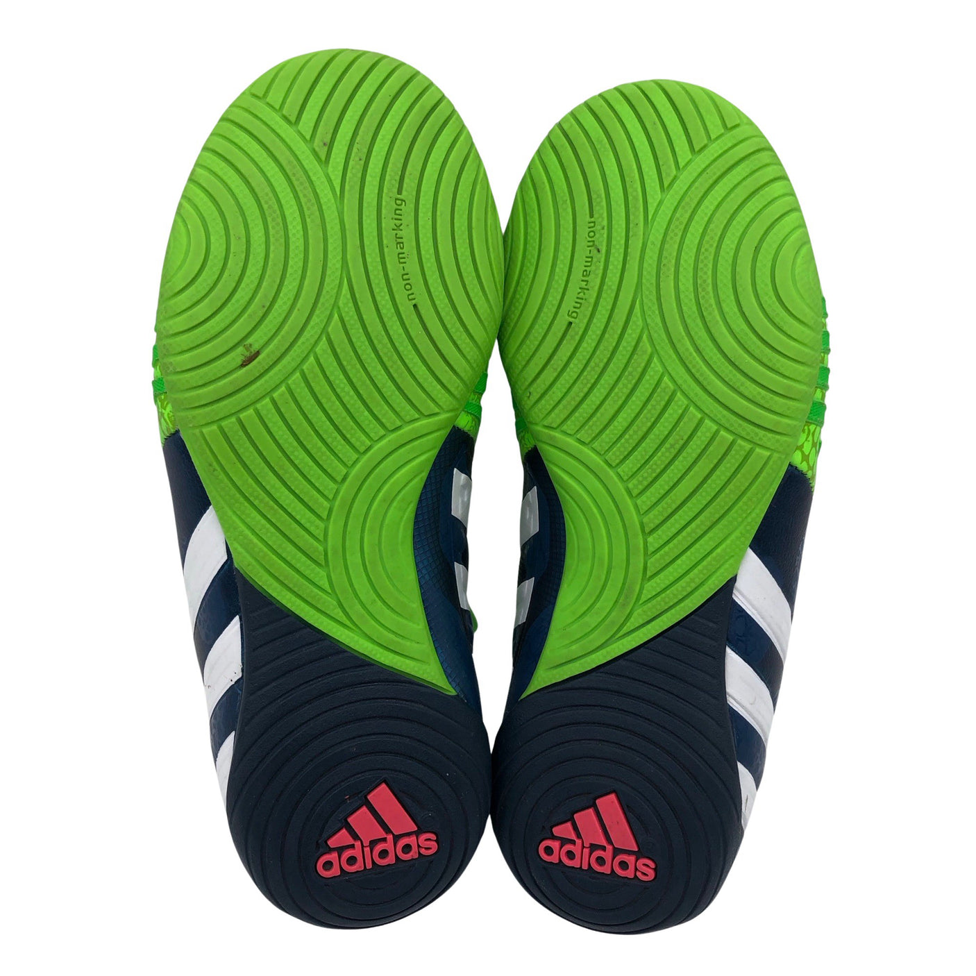 Unisex Adidas - Indoor sports shoes, size 28 - Green (2)
