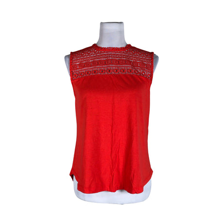 Unisex Your Face - Tricot tank top, size 36 - Red ()
