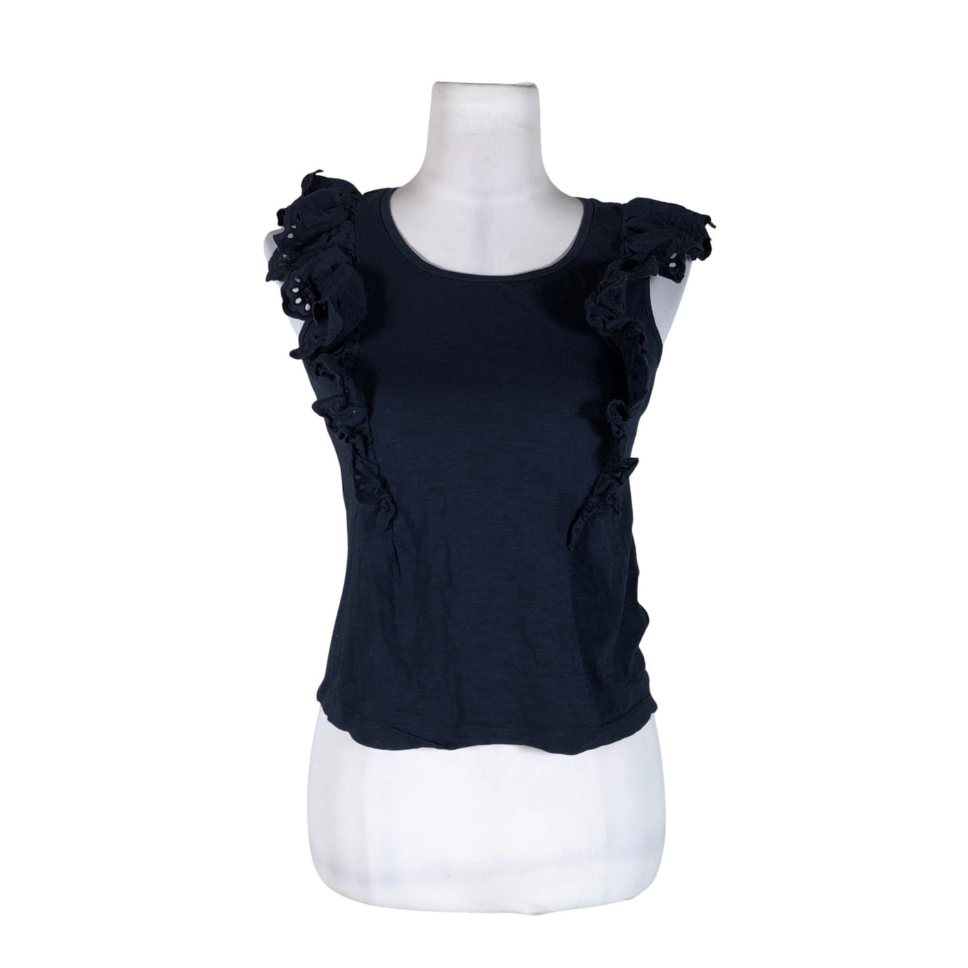 Unisex Holly & Whyte by Lindex - Tricot tank top, size 34 - Blue (1)