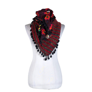 Unisex Desigual - Scarf, size Maxi - Red (1)