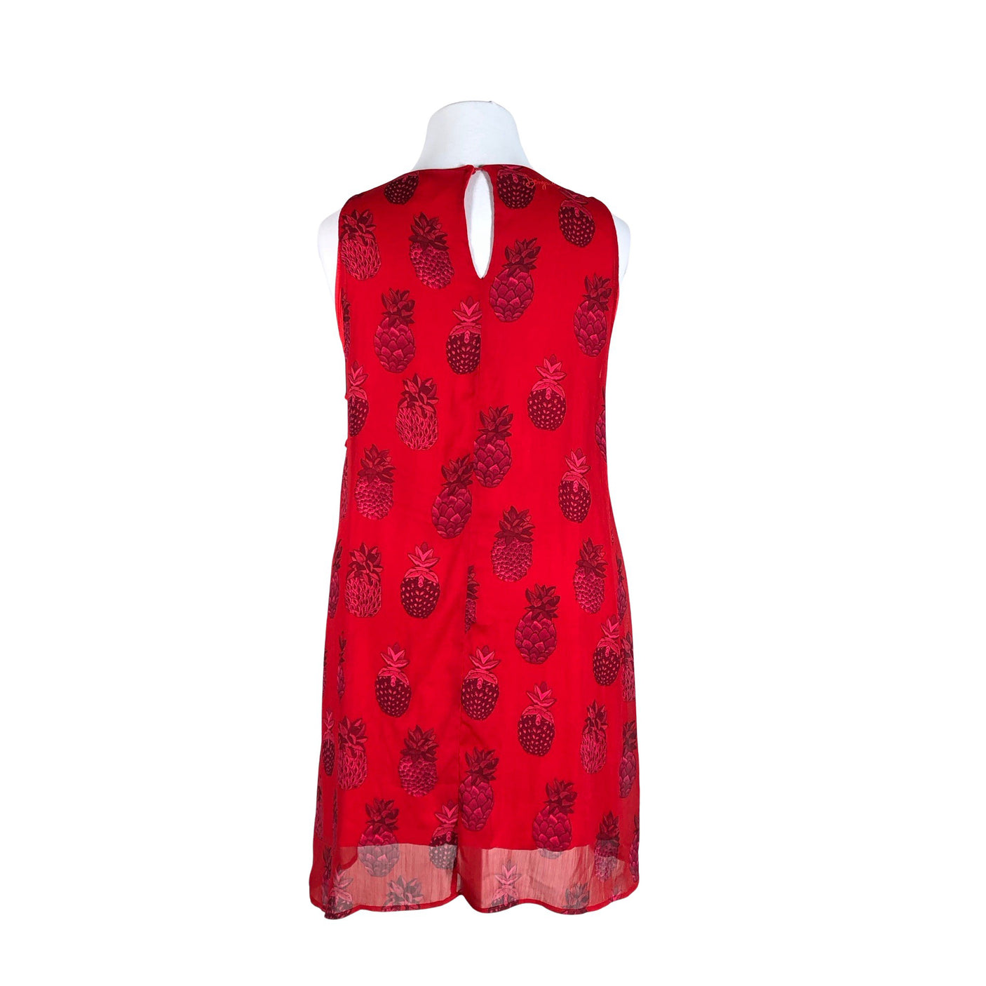 Unisex Desigual - Schiffon dress, size 44 - Red (2)