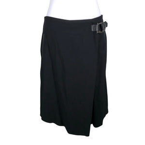 Unisex Salvatore Ferragamo - Fabric skirt, size 40 - Black (1)