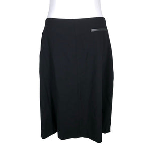 Unisex Salvatore Ferragamo - Fabric skirt, size 40 - Black (2)