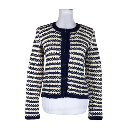 Unisex Handmade - Cardigan, size 36 - Natural white ()