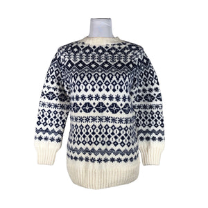 Unisex Handmade - Sweater, size 36 - Natural white (1)