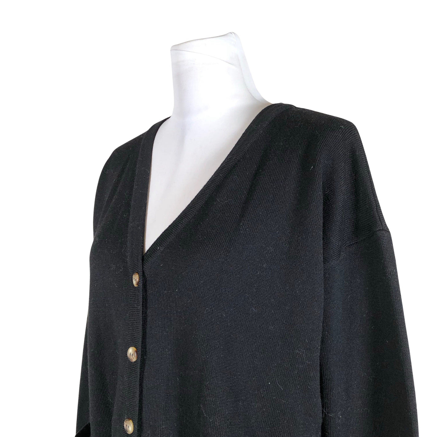Unisex Aarrelabel - Cardigan, size 34 - Black (3)