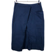 Unisex Muji - Fabric skirt, size 40 - Blue ()