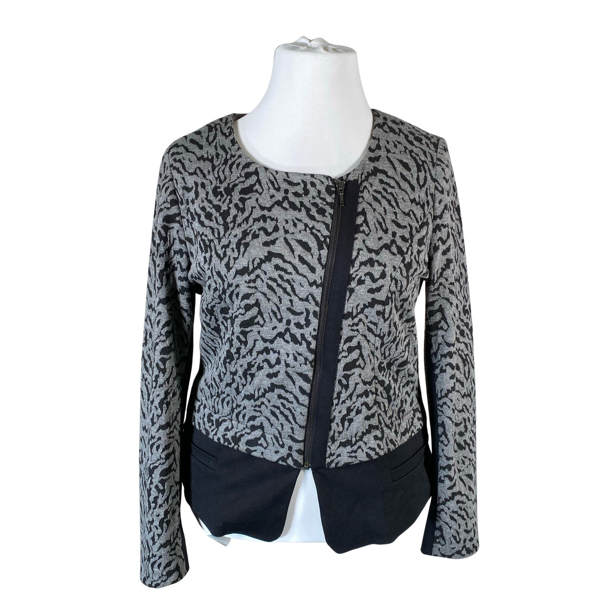 Unisex Comma - Sweat jacket, size 42 - Gray (1)