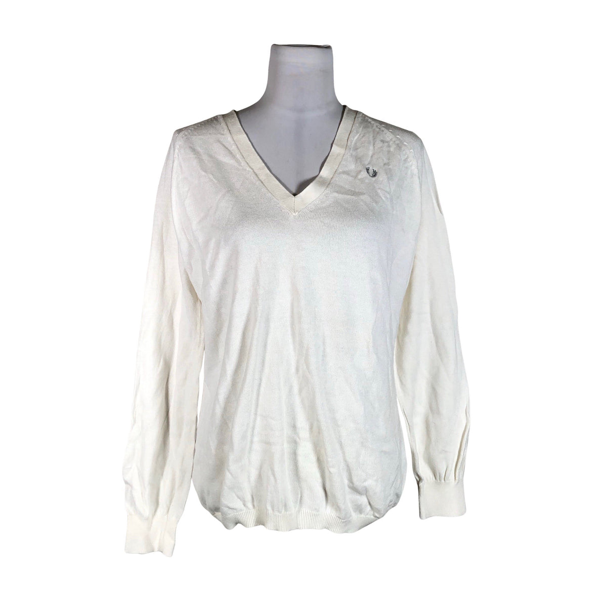Unisex Fred Perry - Sweater, size 38 - White (1)