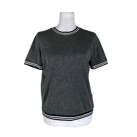 Unisex Neo Noir - Short-sleeved blouse, size 38 - Gray ()