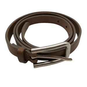 Unisex Vanzetti by BGM - Leather belt, size No size - Brown (1)