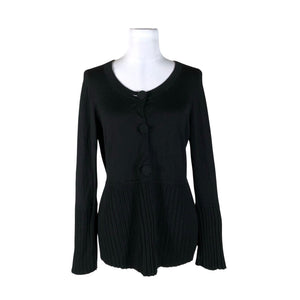 Unisex Jaeger - Cardigan, size 38 - Black (1)