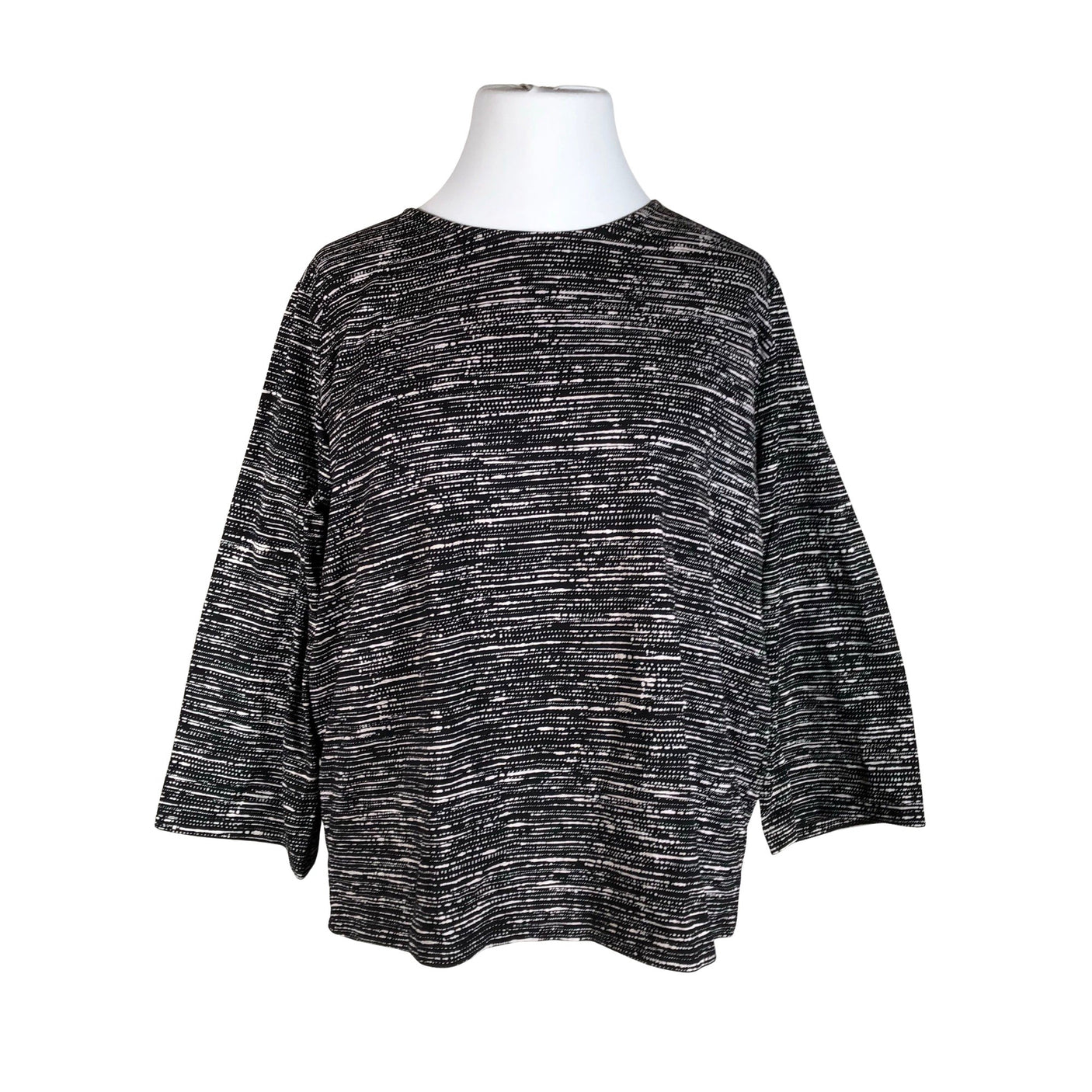 Unisex Nanso - Tricot shirt, size 48 - Black (1)